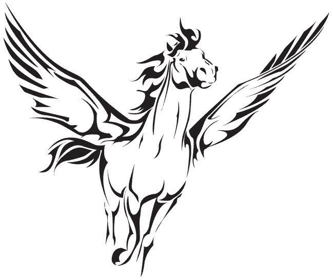 Тату лошадь