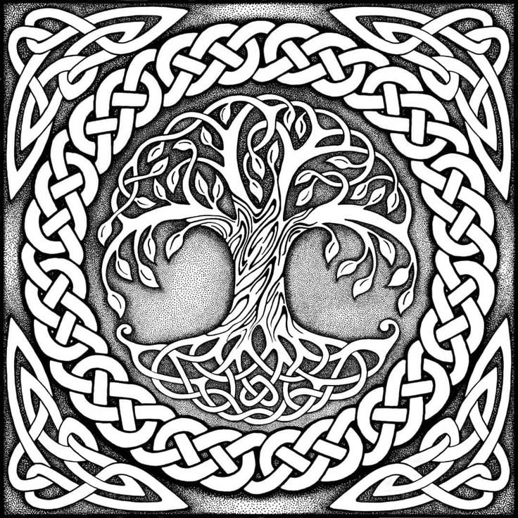 Фенрир Кельтские узоры