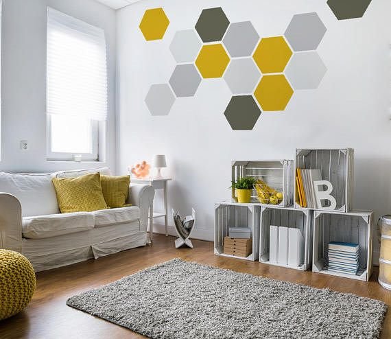 Соты на стену декор