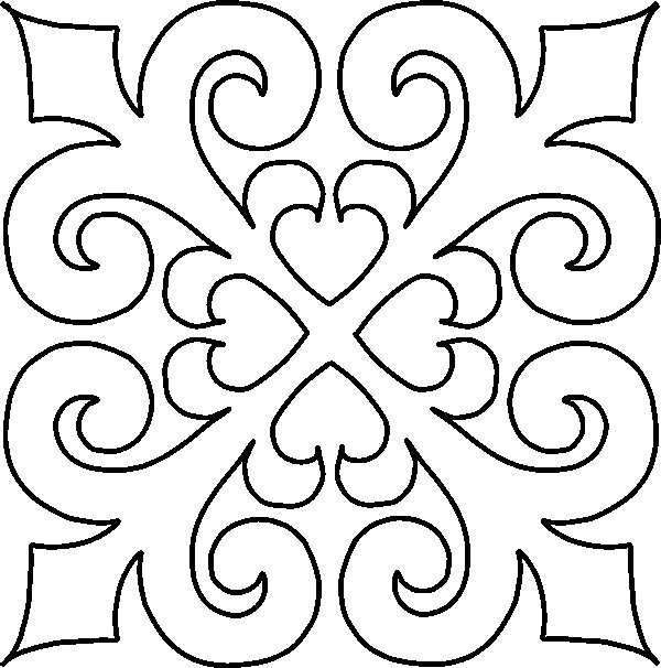 Казахские узоры и орнаменты