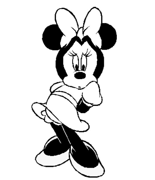 Черно белые мультяшки