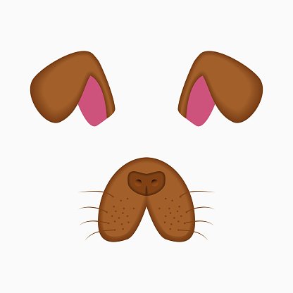 Шаблон собачьих ушей