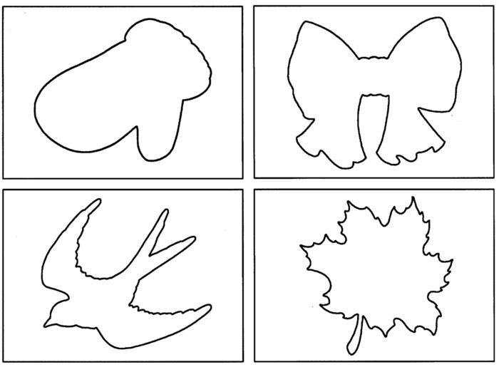 Рисование по шаблонам и трафаретам