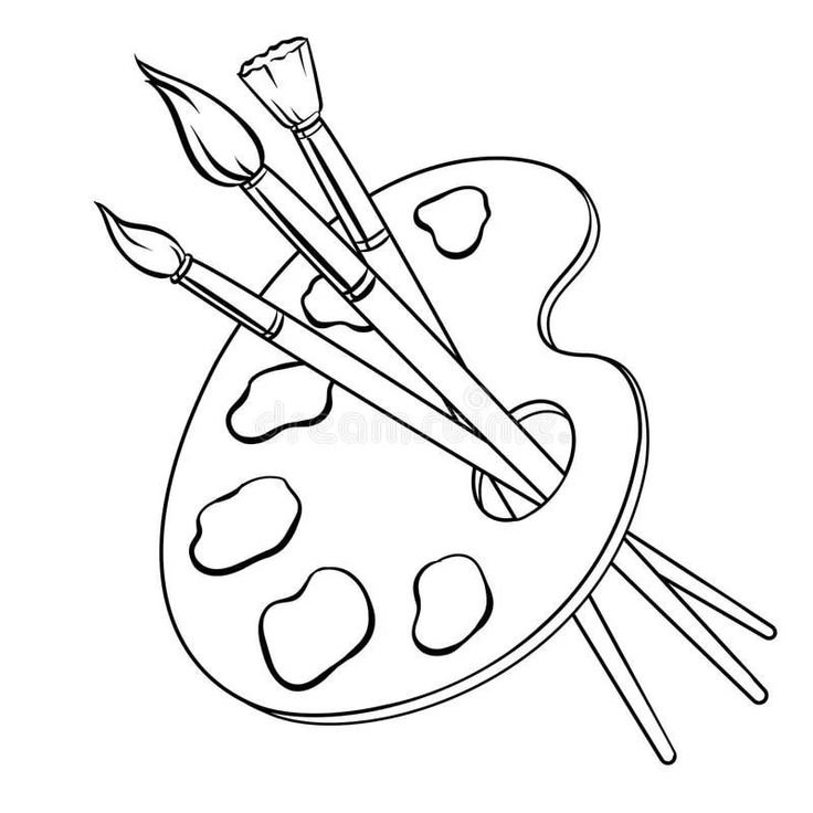 Палитра для красок