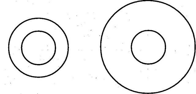 Круг в круге шаблон