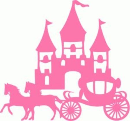 Карета трафарет