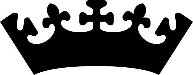 Корона трафарет