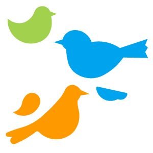 Аппликация птичка