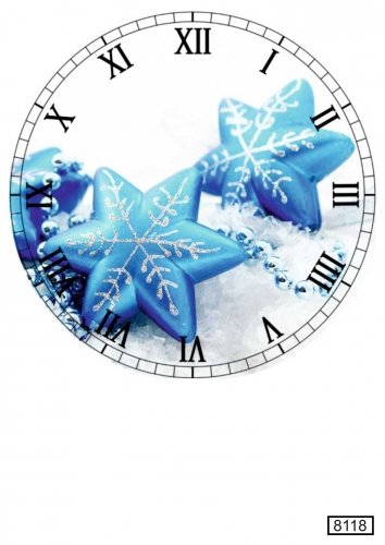 Новогодний циферблат