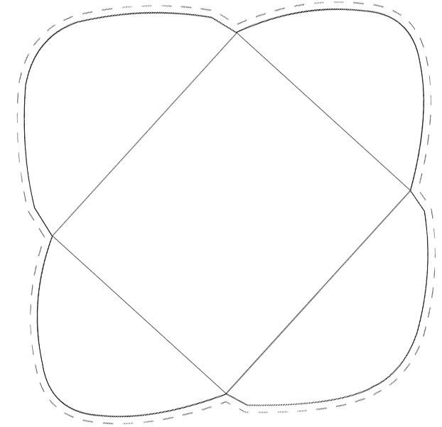 Макет конверта