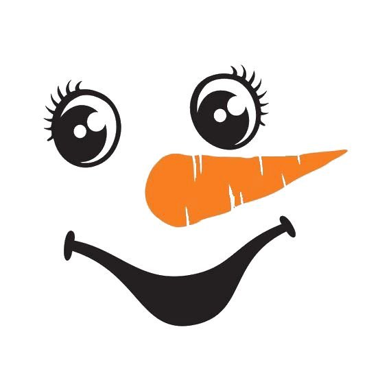 Глаза для снеговика