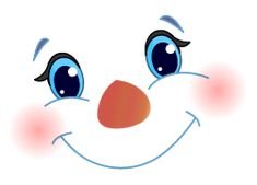 Глаза нос рот снеговика