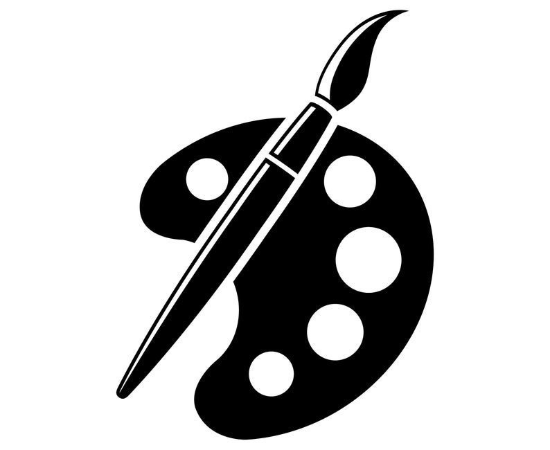 Кисти краски вектор