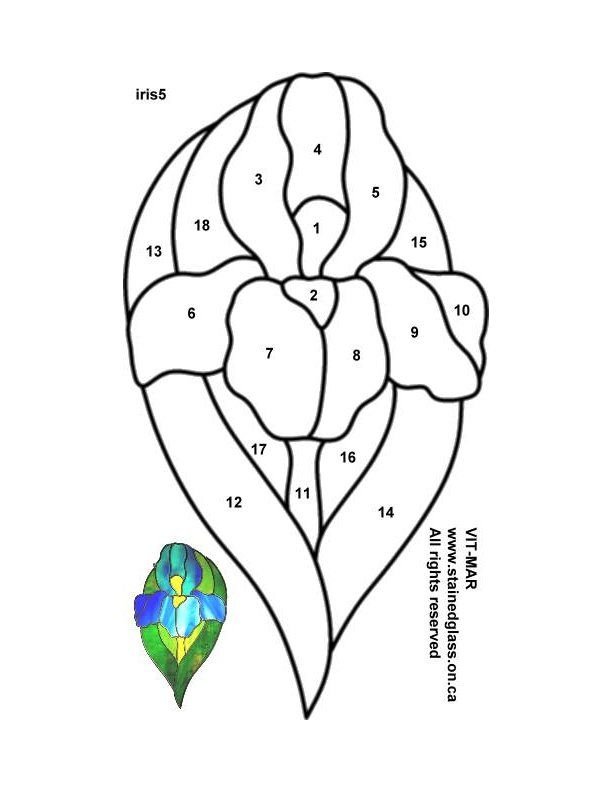 Трафареты для брошей
