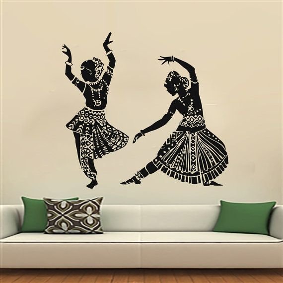 Наклейки на стену танцы