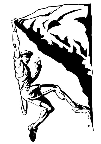 Трафарет альпинизм