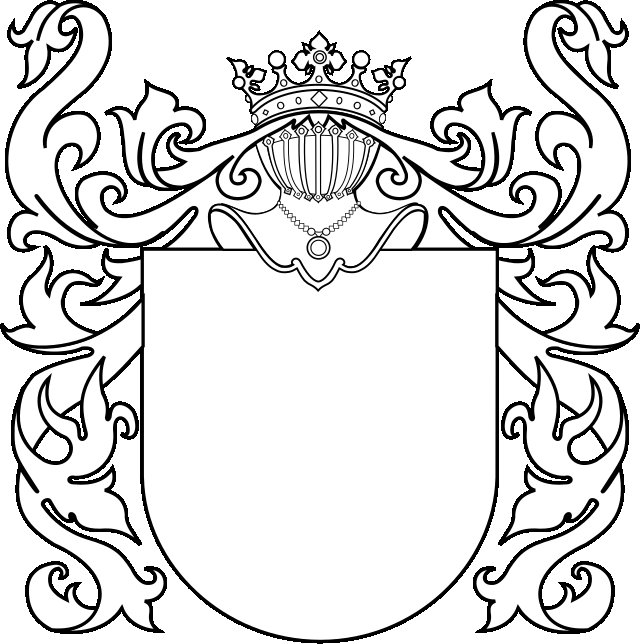 Трафареты гербов