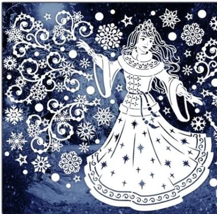 Украшения на окна КАРТОНКИНО