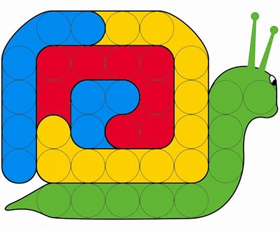 Мозаика рисунок для детей