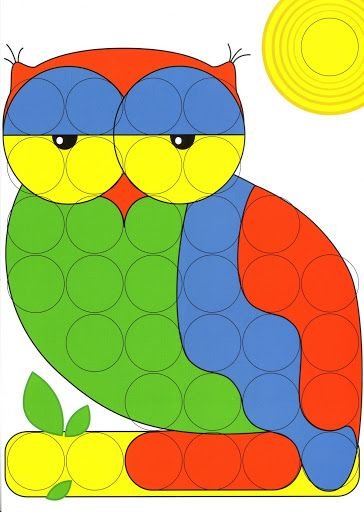 Мозаика рисунок для детей