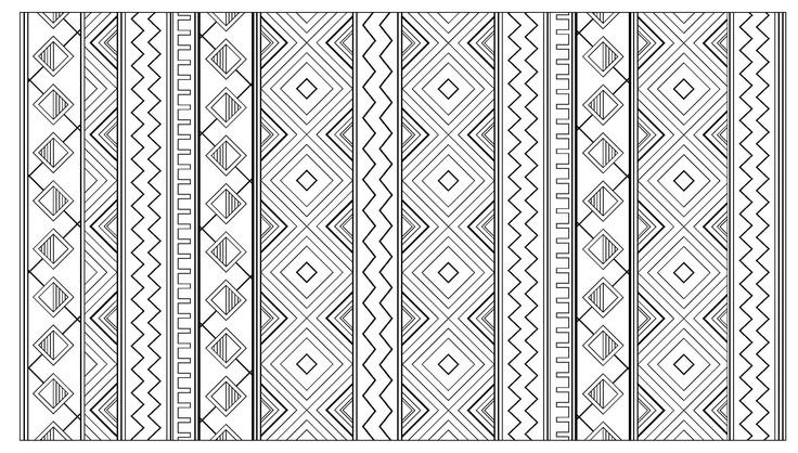 Линейный орнамент