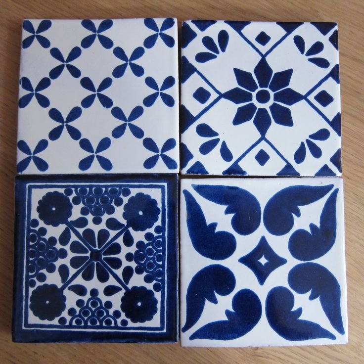 Плитка Марокканская синяя