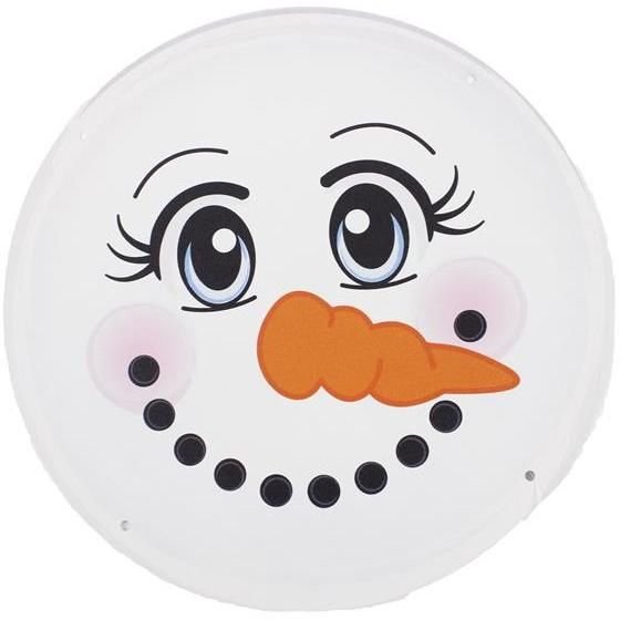 Лицо снеговика