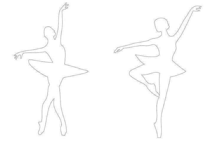 Снежинки балеринки