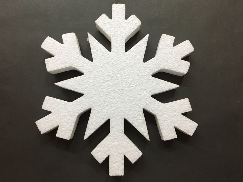 Снежинка объемная