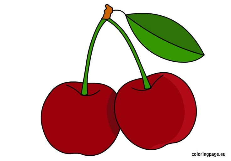 Аппликация Вишенки