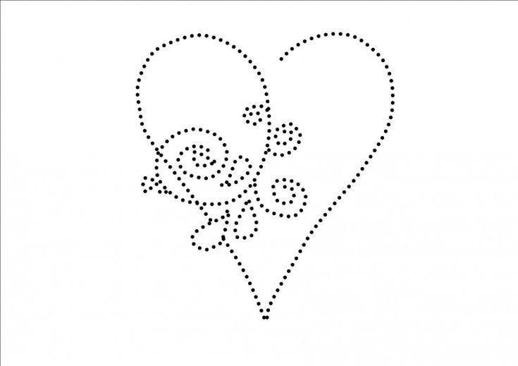 Трафареты для страз по точкам