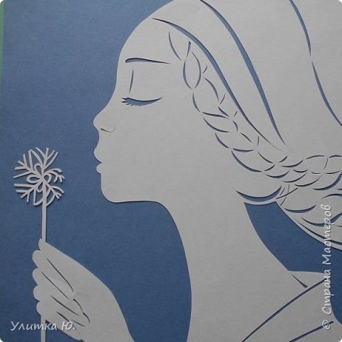 снежная королева из снежинок