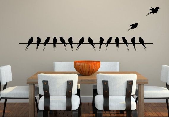 Панно ласточки