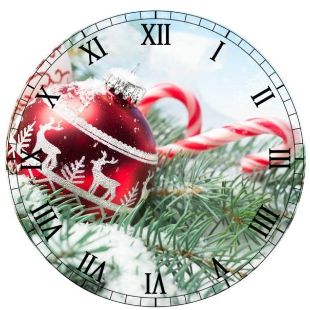 Часы новогодние