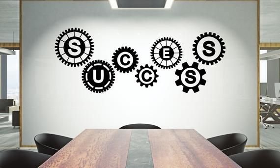 Наклейки на стену в офис