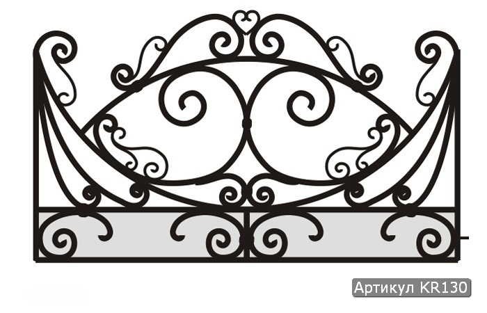 Узорная решетка для камина