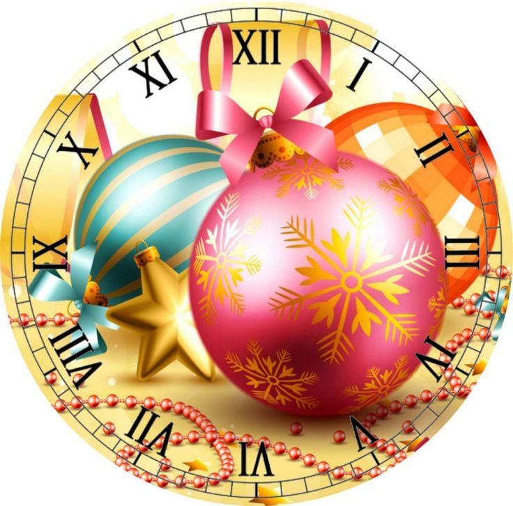 Часы новогодние