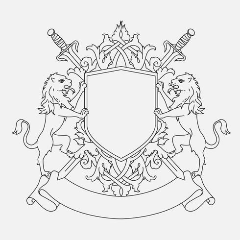 Эскизы гербов