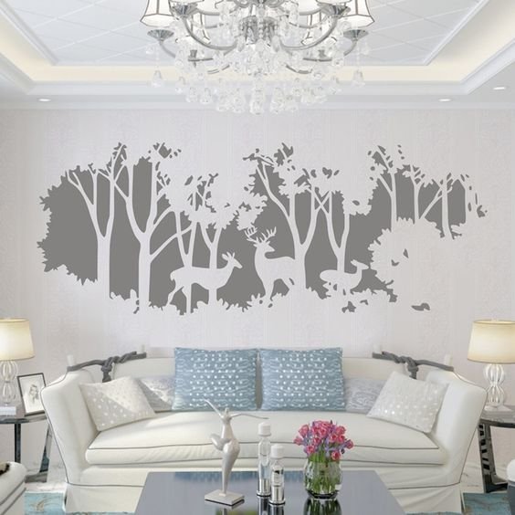 Трафареты для декора стен