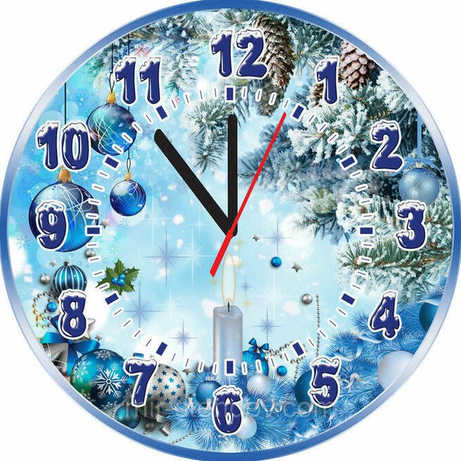Часы новогодние