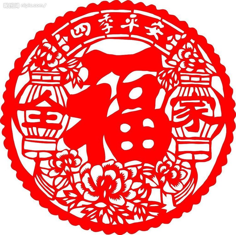 Китайские вырезки на новый год