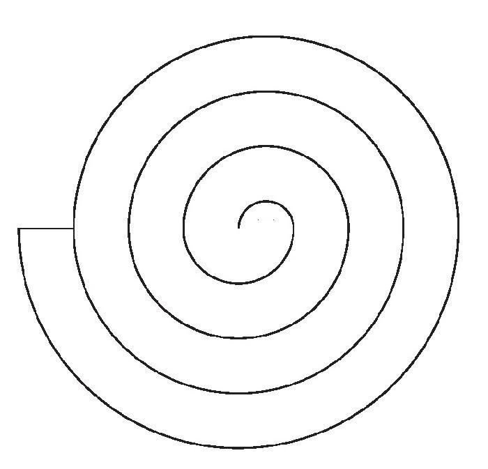 Розочка из спирали