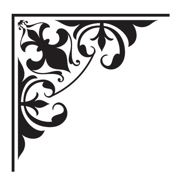 Трафарет угловой