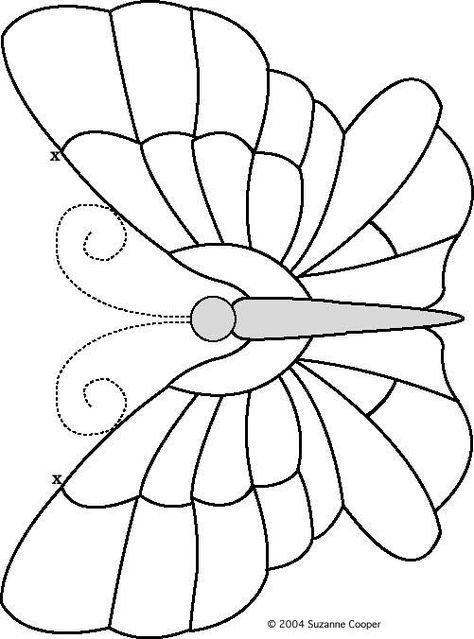 Трафарет для витража для детей