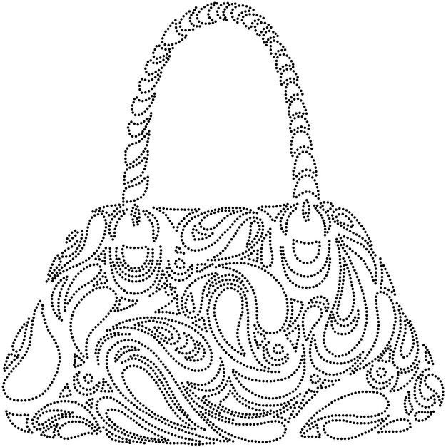Раскраска сумка