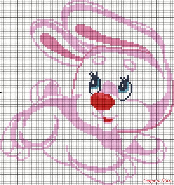 Схемы рисунков для вышивки