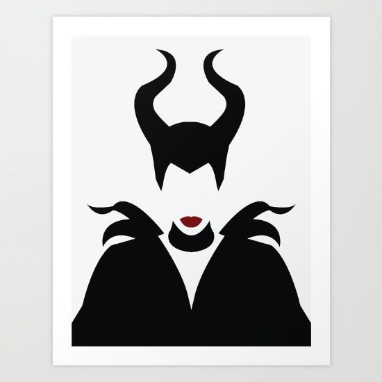 Малефисента силуэт