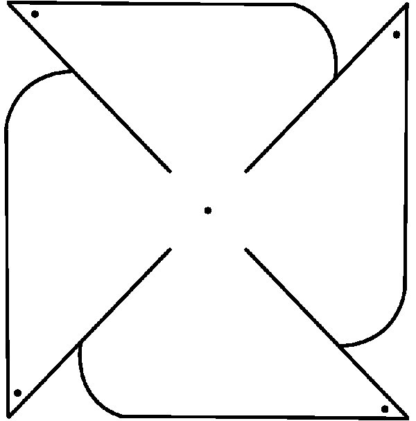 Вертушка шаблон