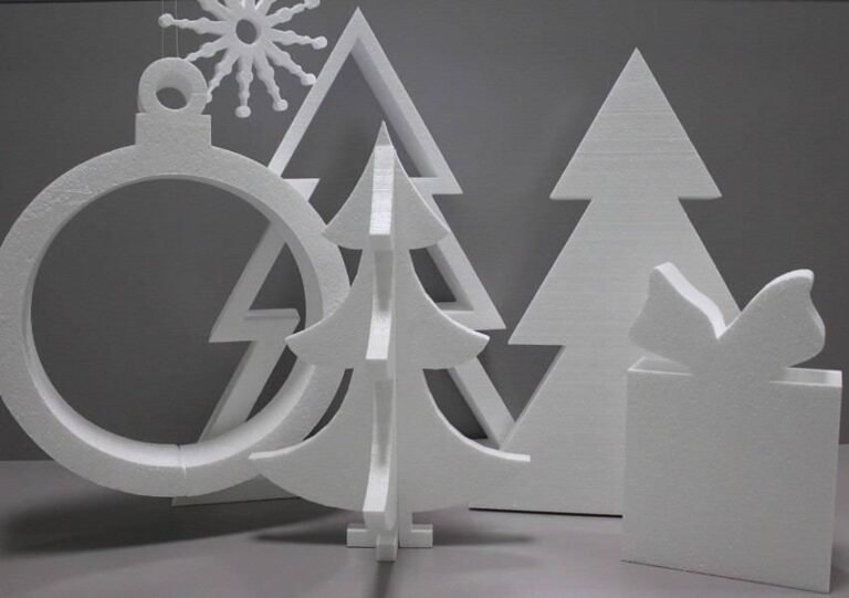 Украшения из пенопласта на новый год