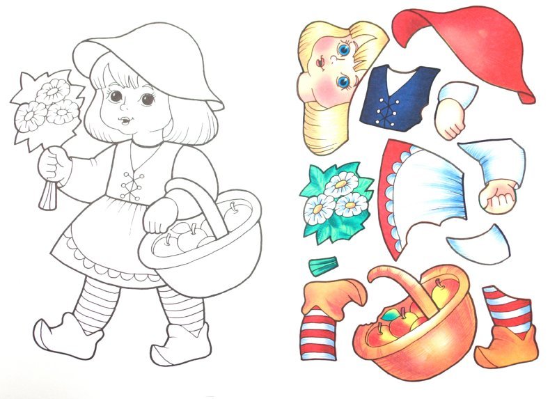 Рисунки для аппликации